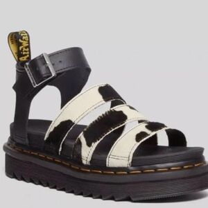 Dr. Martens Cow Print Sandal